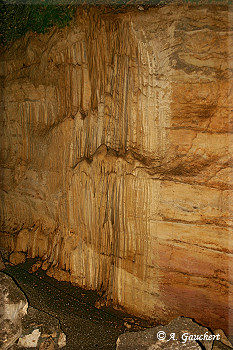 Kalksteinwand
